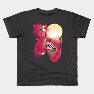 3 Beast Moon Kids T-Shirt